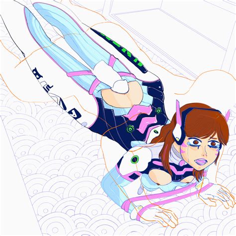 D.Va Bounce by BlushyPixy on Newgrounds.